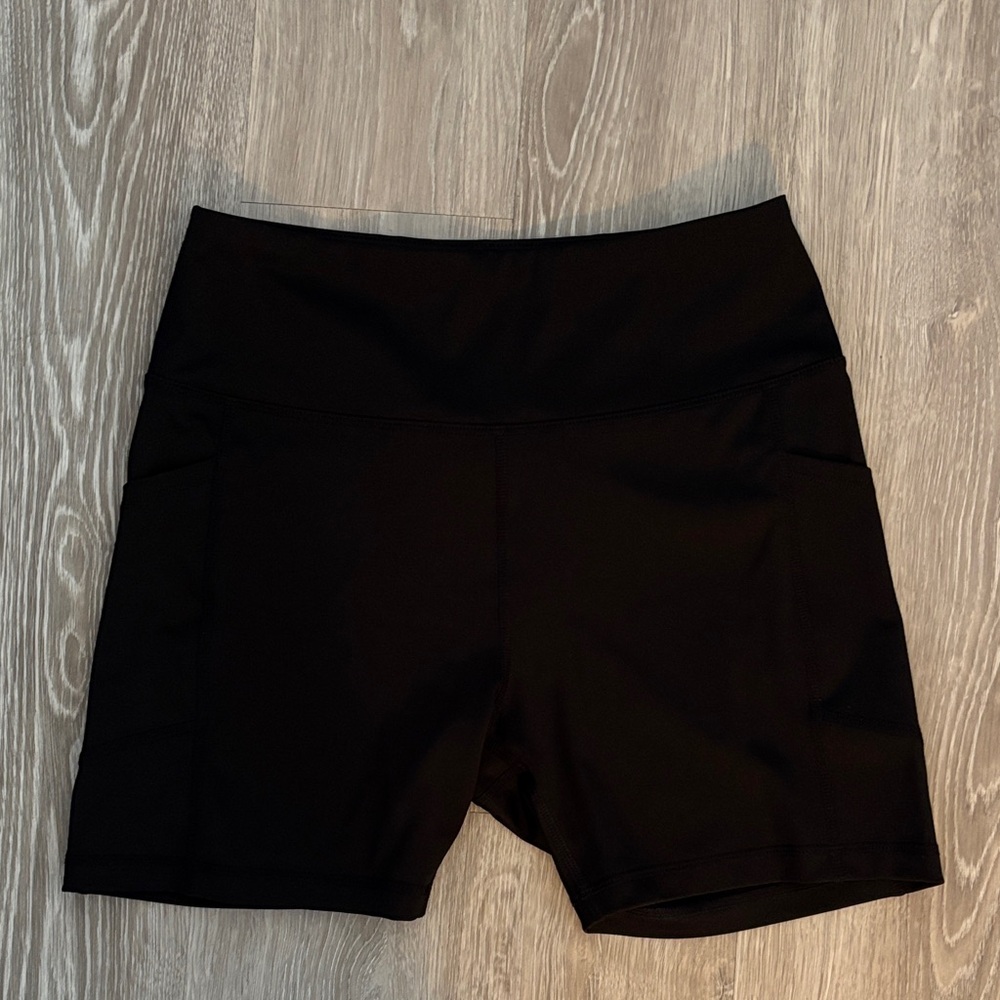 Black Bike Shorts Size L